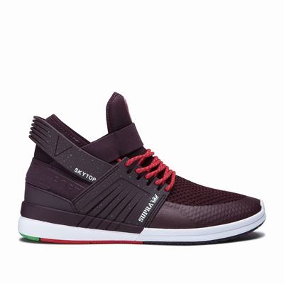 Férfi Supra SKYTOP V Magasszárú Cipő HU381470 Sötét Lila